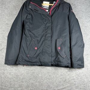 Roxy DryFlight 10K Girls Youth Snow Ski Jacket Size 14 XL Black